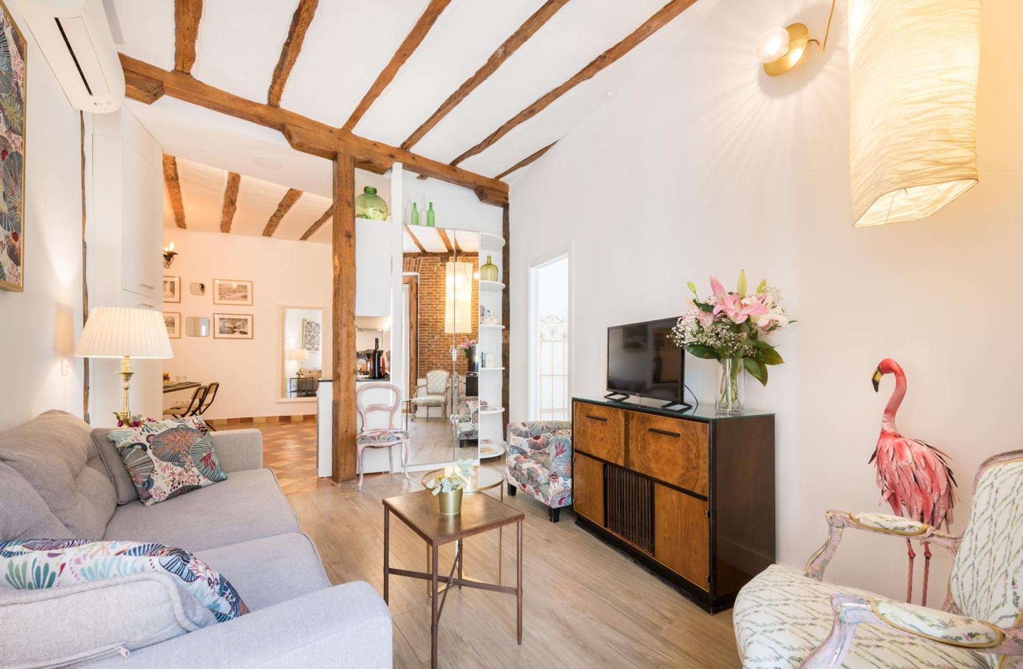 Prado Santa Ana 2bd/2ba * Madrid